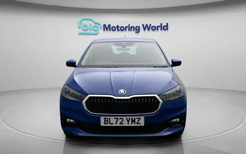 Used Skoda Fabia Comfort 110 HP (80 kW) 2023 Blue Hatchback
