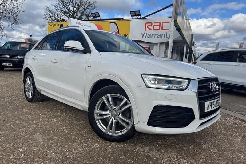 Used Audi Q3 S-Line 184 HP (135 kW) 2015 White SUV