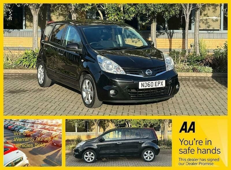 Black Used 2010 Nissan Note Tekna MPV | £2,475 (Fair price) - Image 1/4