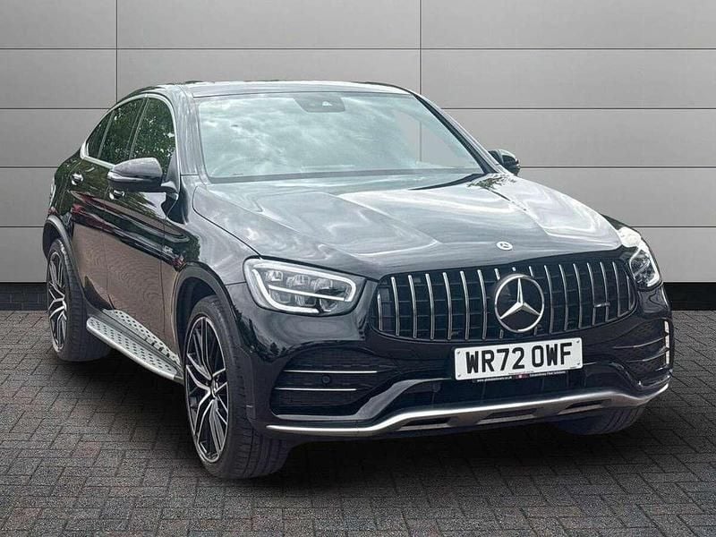 Black Used 2022 Mercedes GLC43 AMG Premium Plus Coupe | £46,695 (Fair price) - Image 1/4
