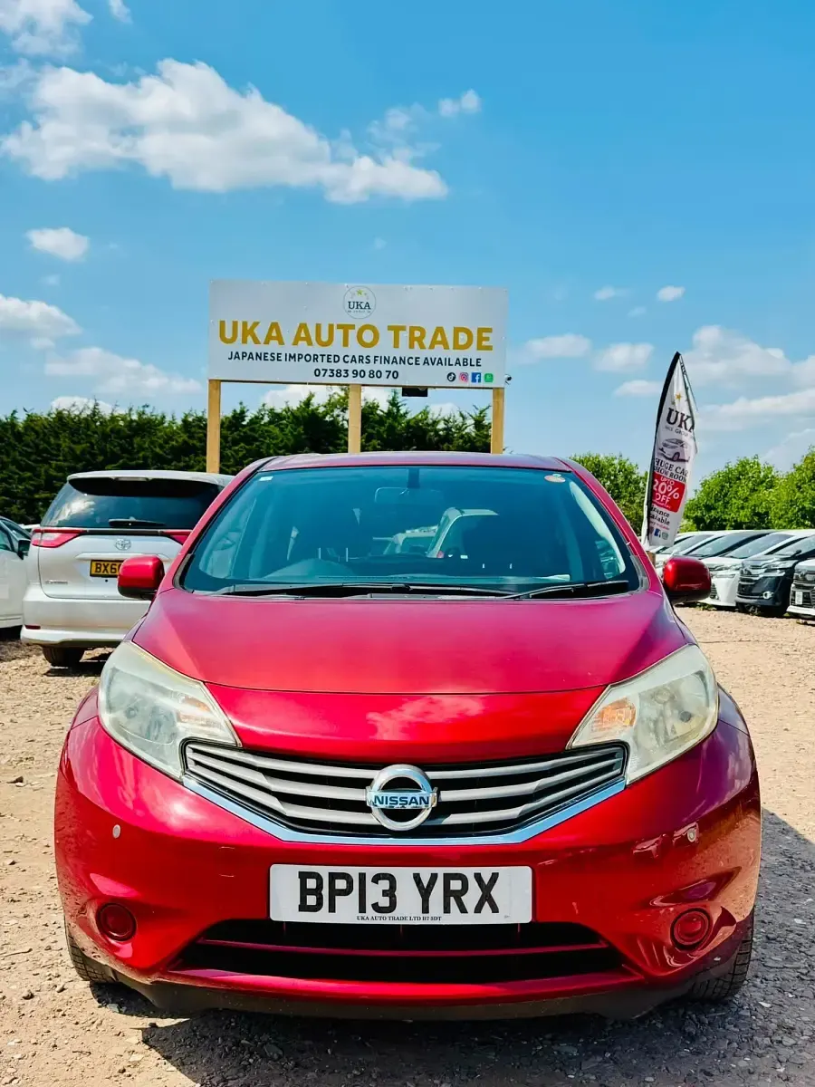 Used Nissan Note Acenta Premium 2026 Red Hatchback