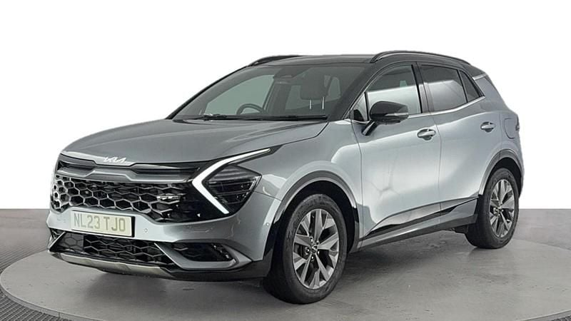 Silver Used 2023 Kia Sportage GT-Line S SUV | £27,155 (Fair price) - Image 1/4