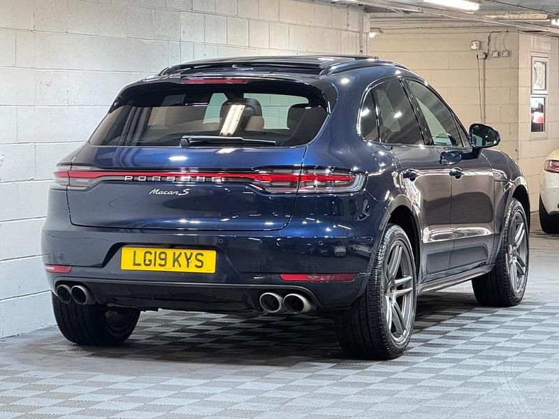 Used Porsche Macan S 2019 Blue SUV