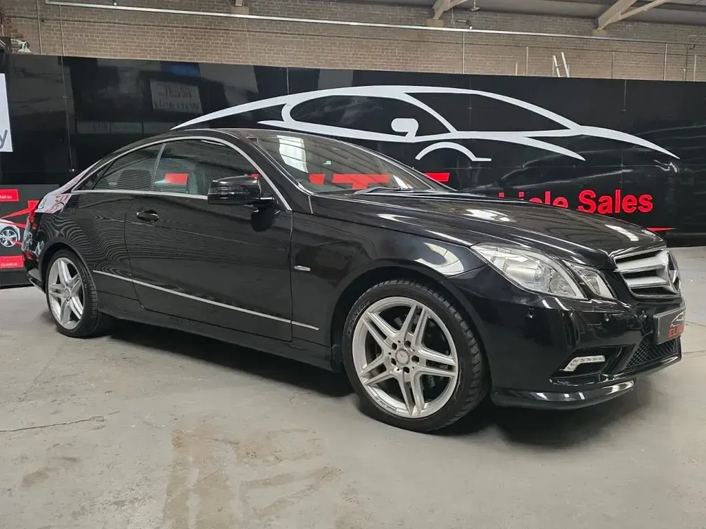 Used Mercedes E350 2011 Black Coupe