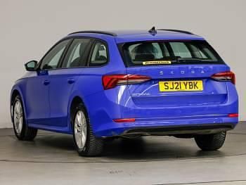 Used Skoda Octavia SE Technology 150 HP (110 kW) 2021 Blue Estate