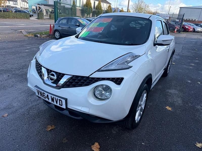 Used Nissan Juke Acenta Premium 110 HP (80 kW) 2014 White SUV