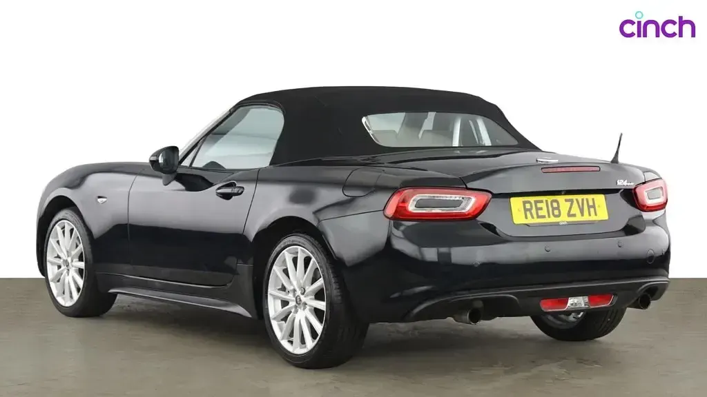 Used Fiat 124 Spider Lusso 2018 Black Cabriolet