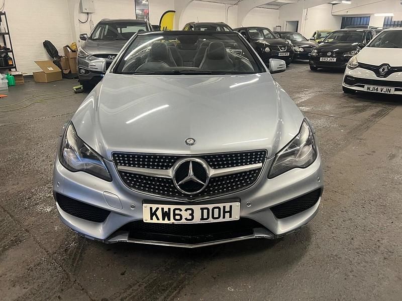 Used Mercedes E250 AMG 2014 Silver Cabriolet