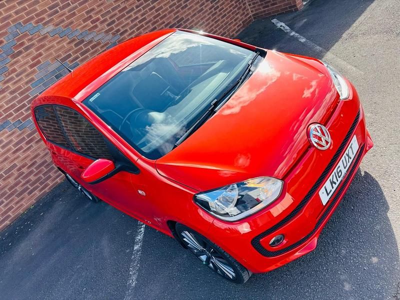 Used VW up! high up! 2016 Orange Hatchback