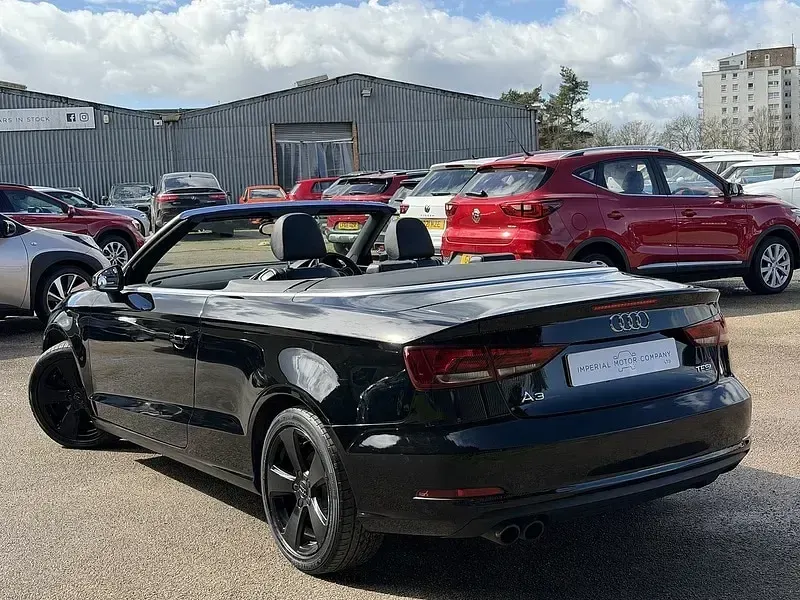 Used Audi A3 Cabriolet Sport 180 HP (132 kW) 2014 Black Cabriolet