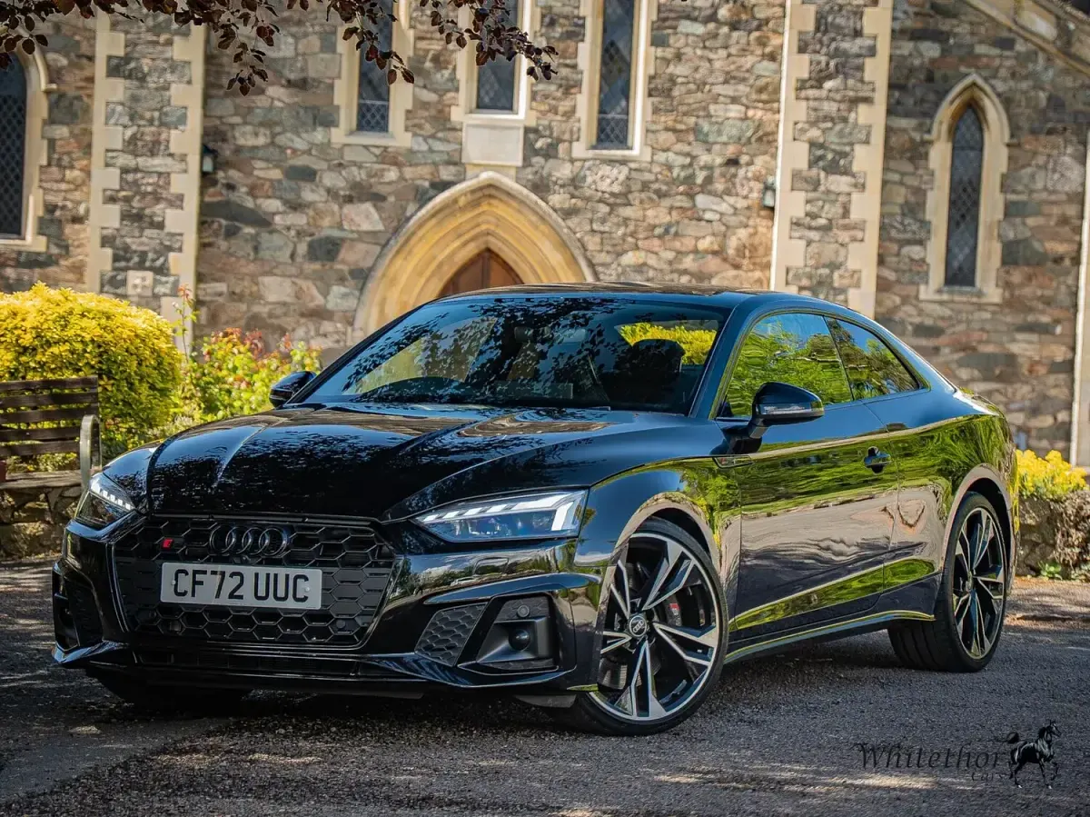 Used Audi A5 Black Edition 341 HP (250 kW) 2023 Black Coupe