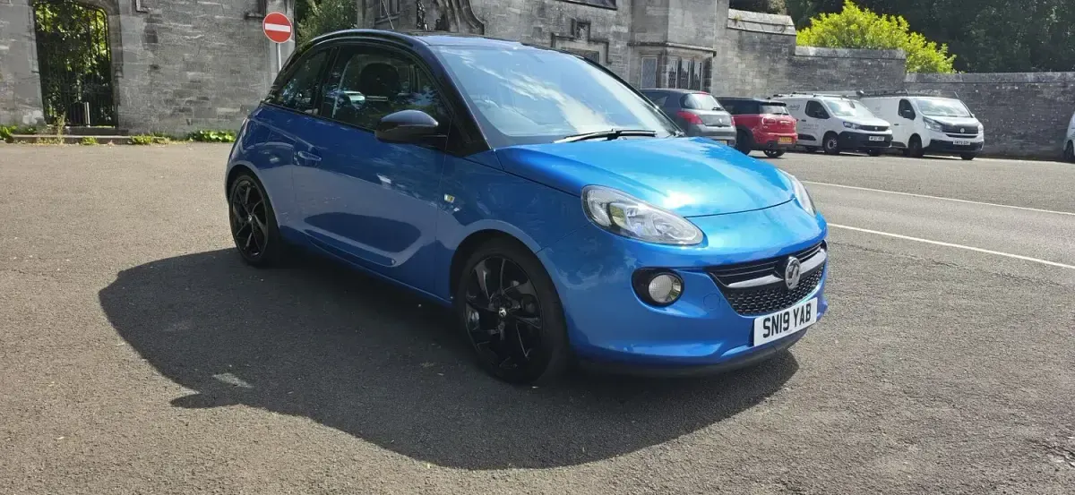 Used Vauxhall Adam 70 HP (51 kW) 2019 Blue Hatchback