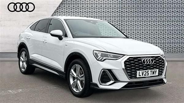 White Used 2025 Audi Q3 S-Line SUV | £33,515 (Fair price) - Image 1/4