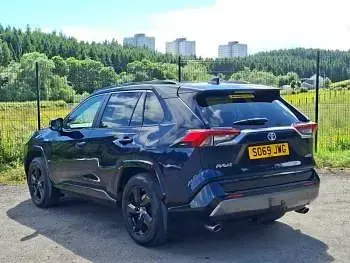 Used Toyota RAV4 Hybrid 222 HP (163 kW) 2019 Blue SUV