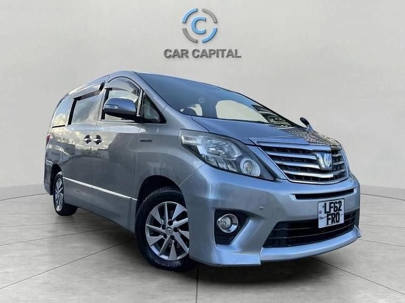 Begagnad Toyota Alphard 2012 Grå Minibuss