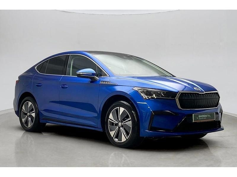 Used Skoda Enyaq iV 154 kW (210 HP) 2024 Race blue metallic SUV