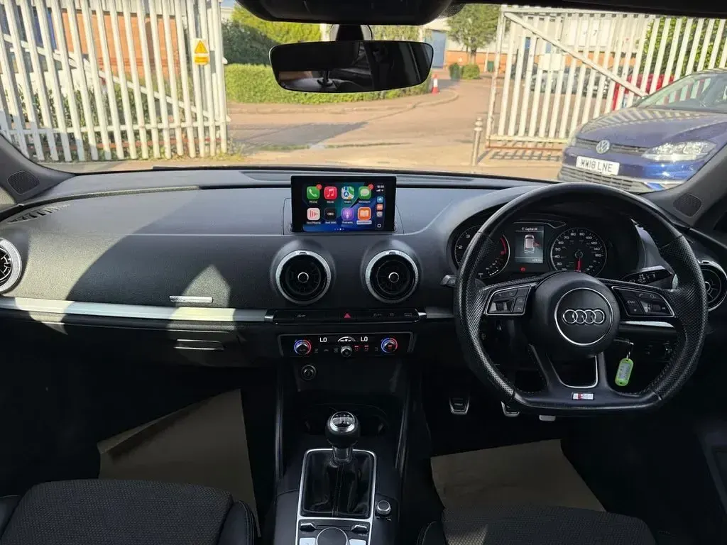 Used Audi A3 S-Line 2018 Black Sedan
