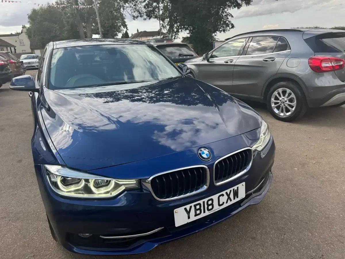 Used BMW 318 Sport Line 2018 Blue Sedan