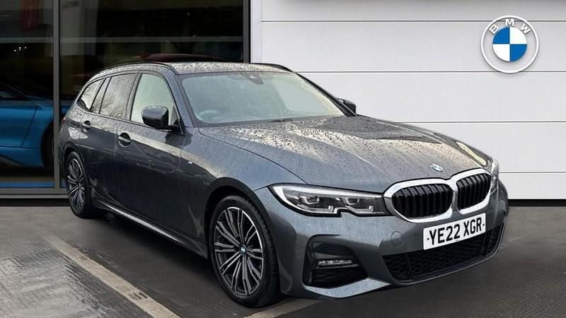 Grey Used 2022 BMW 320 M Sport Estate | £24,995 (Fair price) - Image 1/4