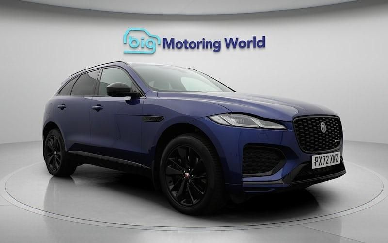 Second-hand Jaguar F-Pace R-Dynamic 204 CP (150 kW) 2022 Albastru SUV