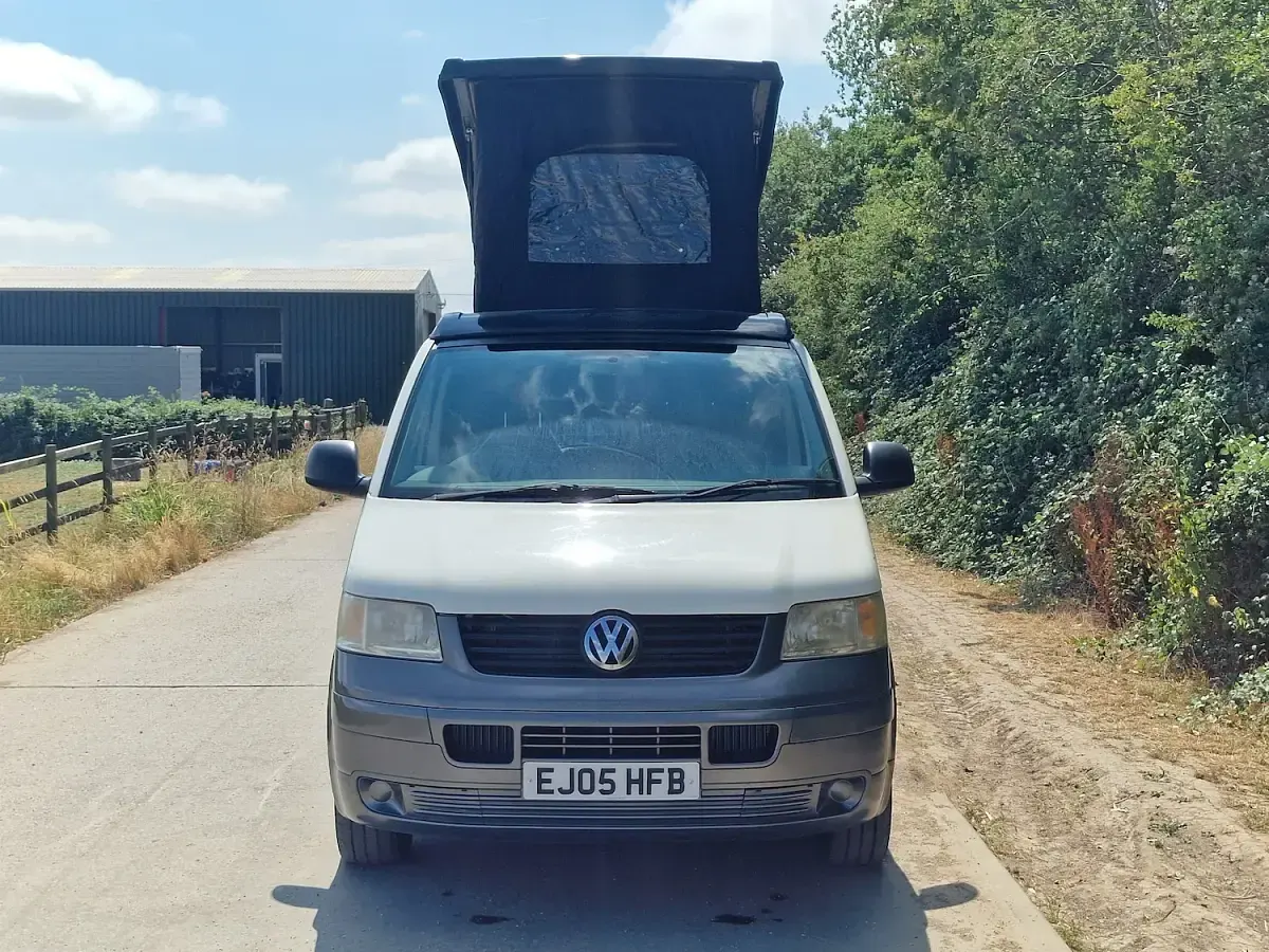 Used VW T5 130 HP (95 kW) 2005 White Van