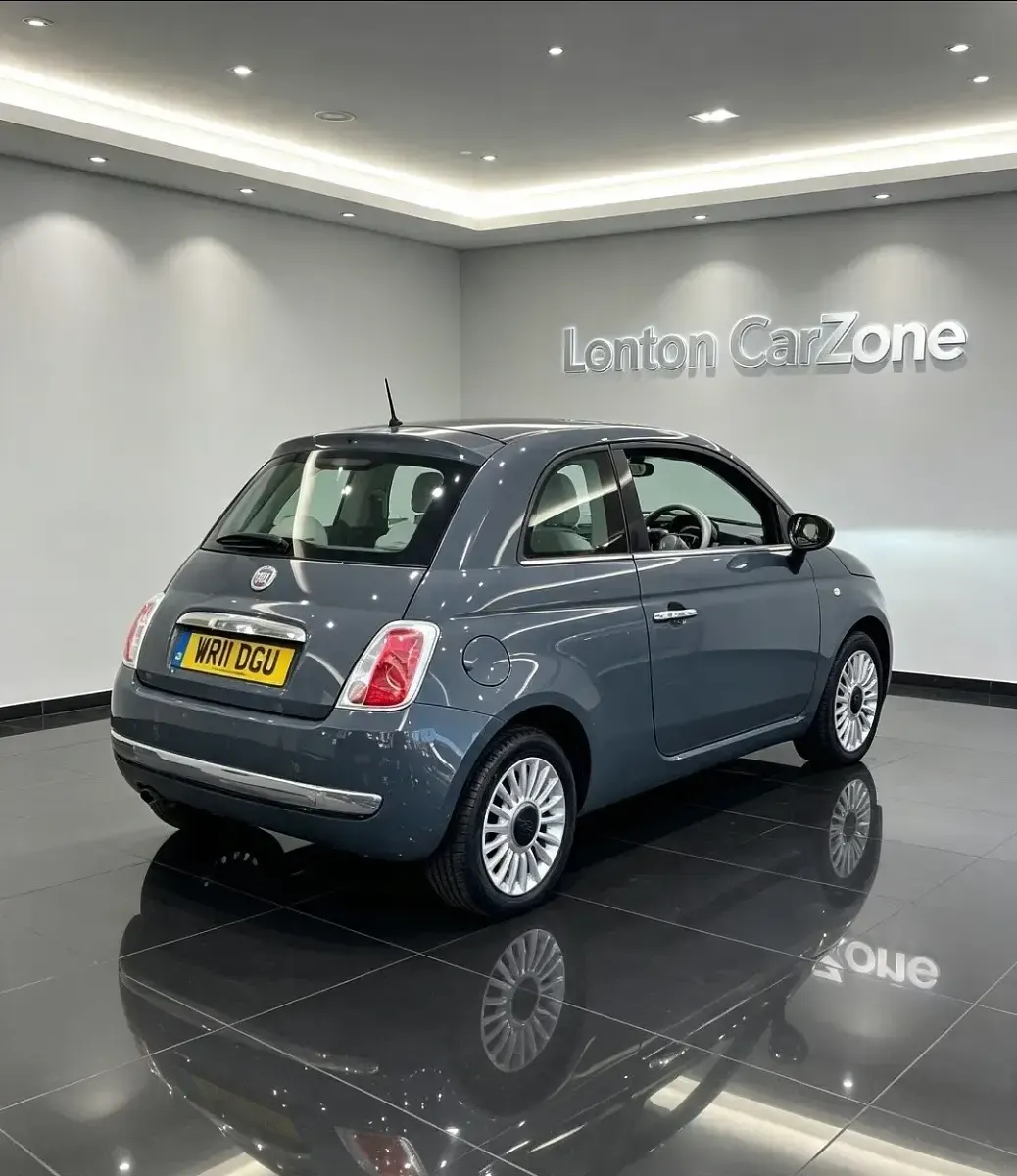 Used Fiat 500 Lounge 69 HP (50 kW) 2011 Grey Hatchback