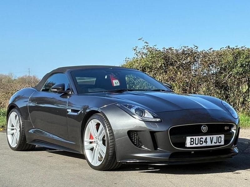 Used Jaguar F-Type S 495 HP (364 kW) 2014 Grey Cabriolet