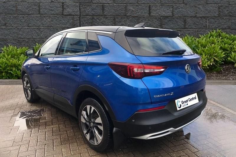 Used Vauxhall Grandland X Sport 130 HP (95 kW) 2019 Blue SUV