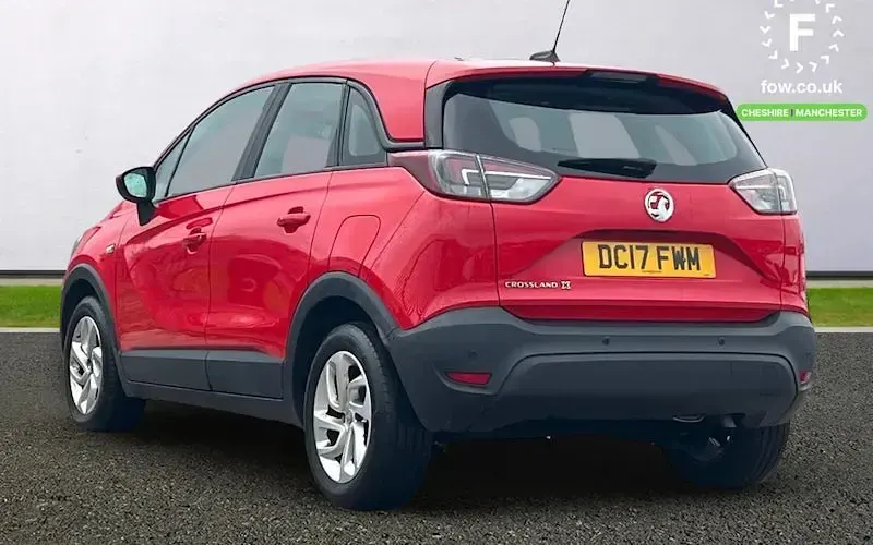 Gebraucht Vauxhall Crossland X 82 PS (60 kW) 2017 Rot SUV