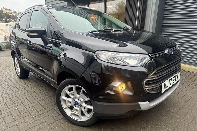 Used Ford Ecosport Titanium 125 HP (91 kW) 2017 Black SUV