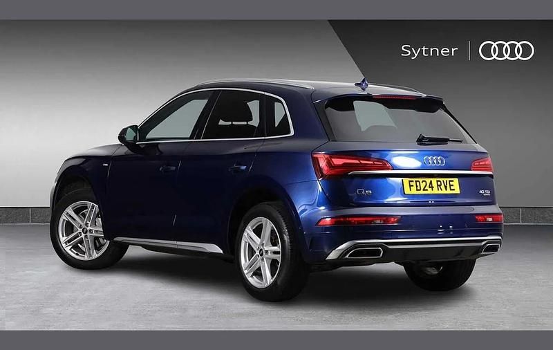 Used Audi Q5 S-Line 200 HP (147 kW) 2024 Blue SUV