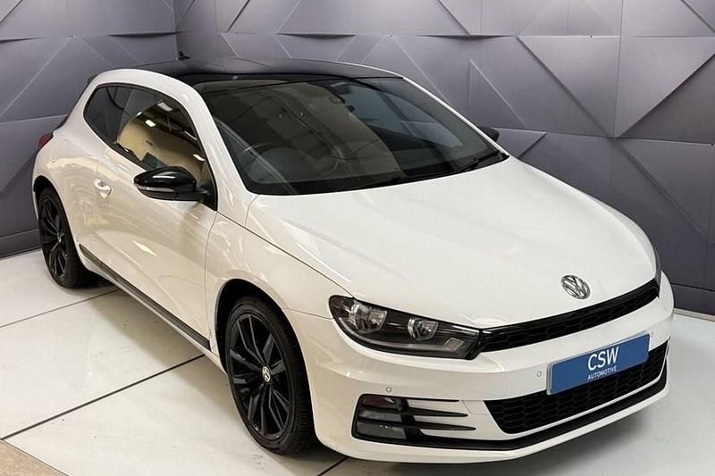 Used VW Scirocco Black Edition 2017 White Coupe