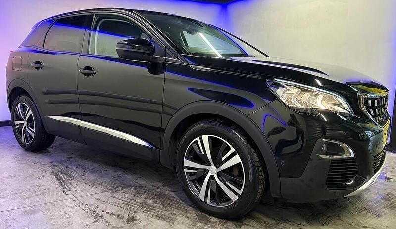 Black Used 2017 Peugeot 3008 Allure Hatchback | £7,450 (Expensive) - Image 1/4