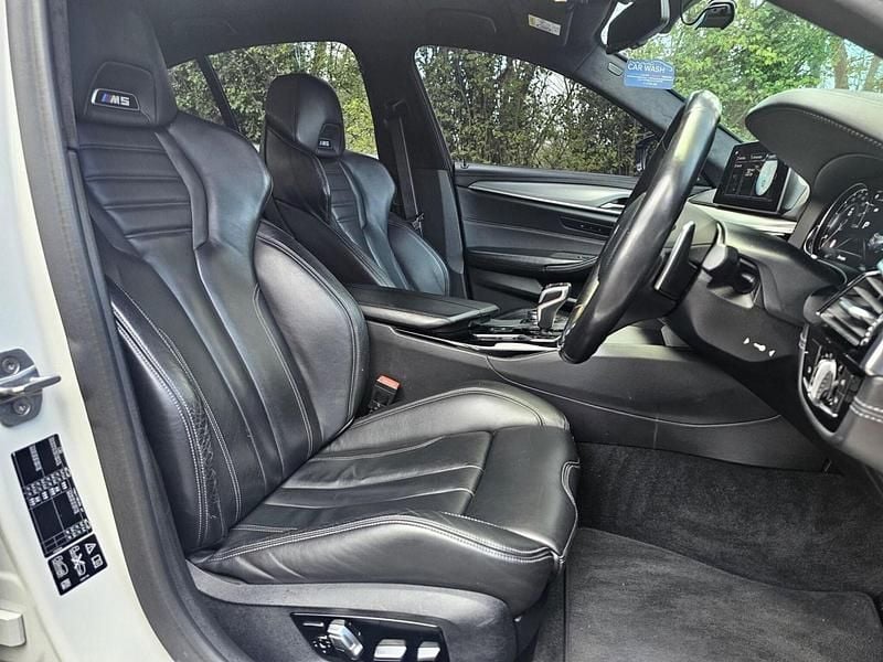 Used BMW M5 Comfort Edition 2019 White Sedan