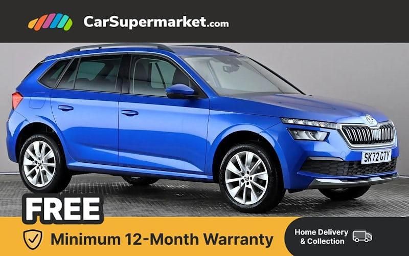 Used Skoda Kamiq SE Drive 95 HP (69 kW) 2022 Blue SUV