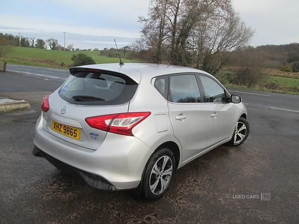 Used Nissan Pulsar Acenta 110 HP (80 kW) 2016 Silver Hatchback