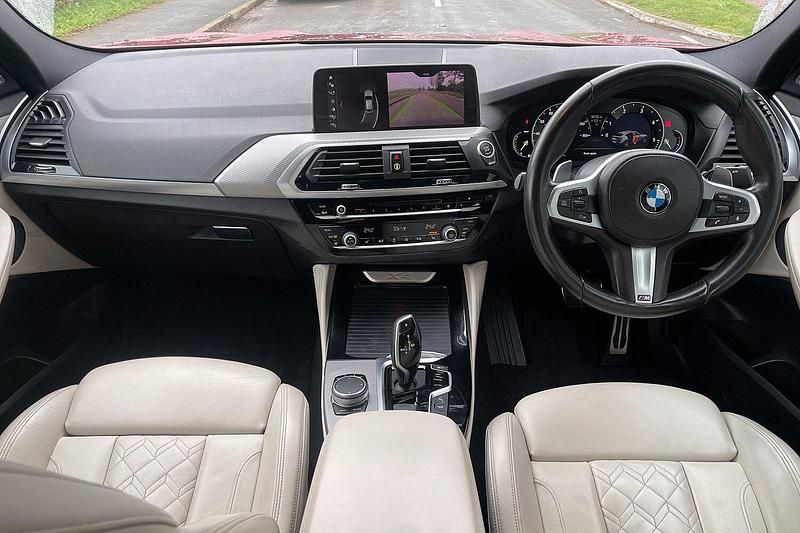 Used BMW X4 M Sport 190 HP (139 kW) 2019 Red SUV