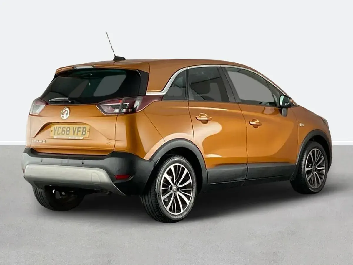 Used Vauxhall Crossland X Elite 81 HP (59 kW) 2018 Orange SUV