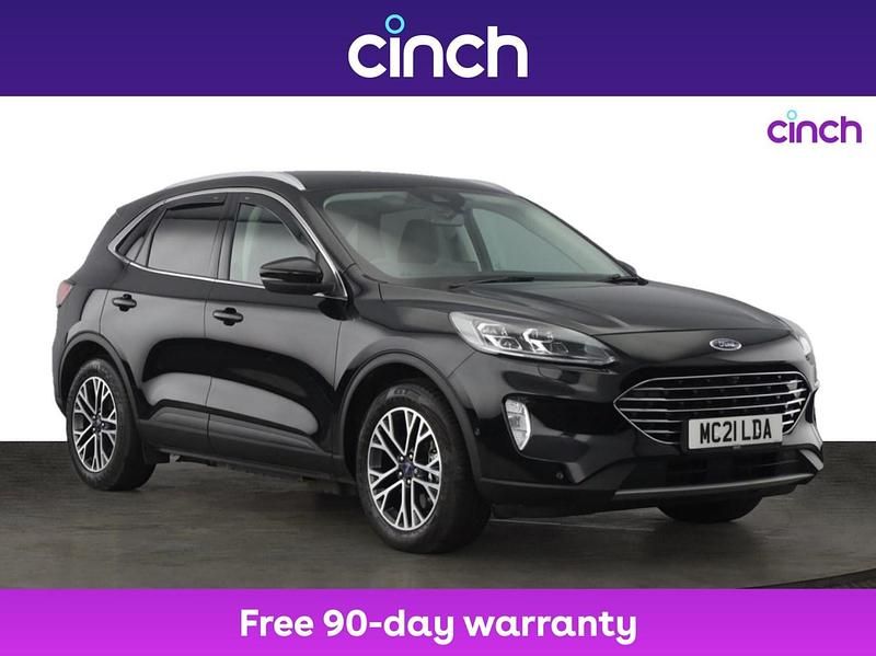 Black Used 2021 Ford Kuga Titanium SUV | £18,349 (Good price) - Image 1/3