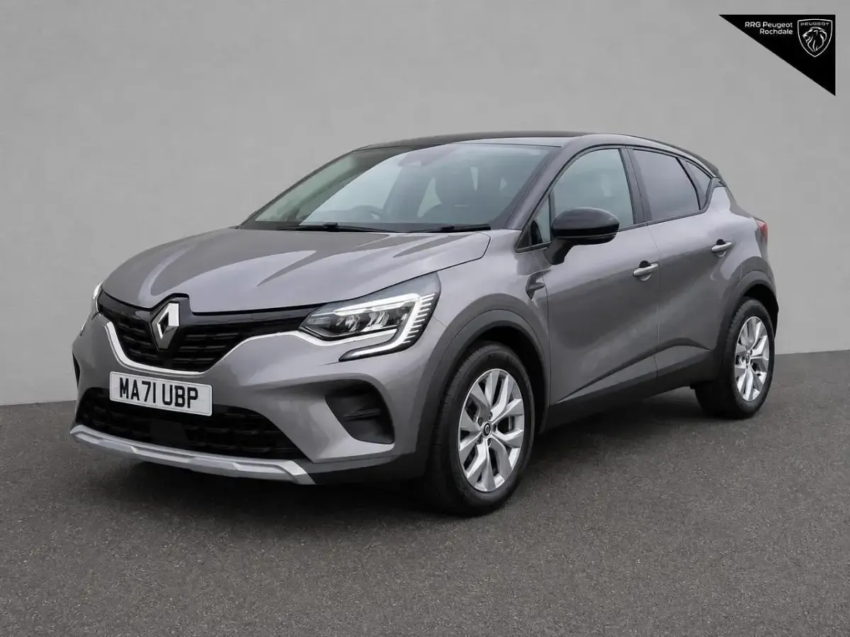 Used Renault Captur Iconic 89 HP (65 kW) 2021 Grey SUV