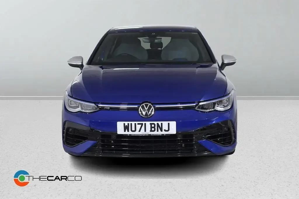 Used VW Golf VII R 2021 Blue Hatchback