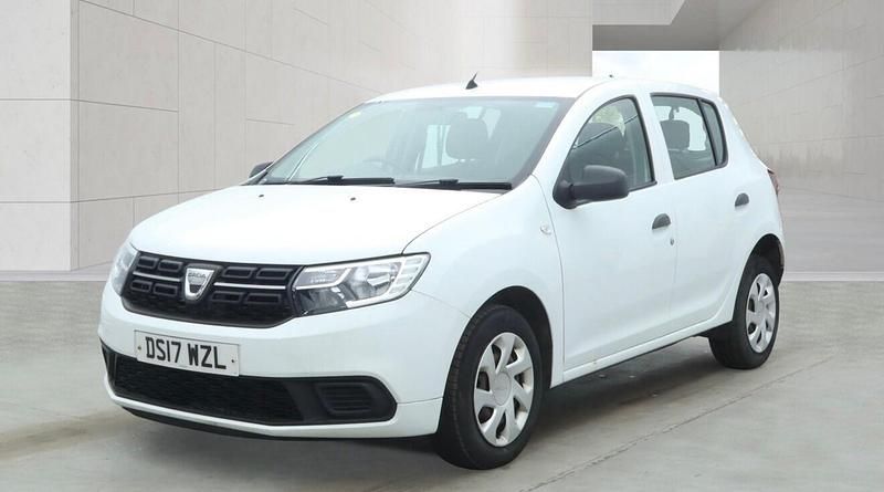 Used Dacia Sandero Ambiance 2017 White Hatchback