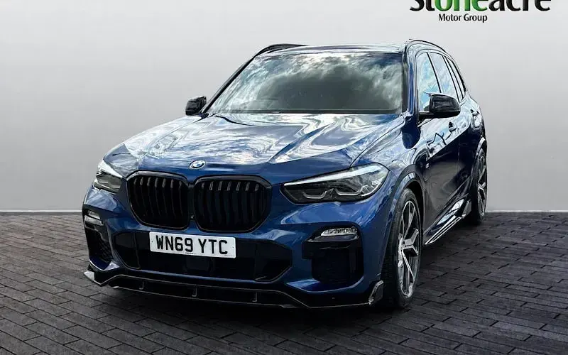 Used BMW X5 M Sport 394 HP (289 kW) 2022 Blue SUV