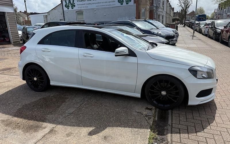 Used Mercedes A220 AMG 170 HP (125 kW) 2013 White Hatchback