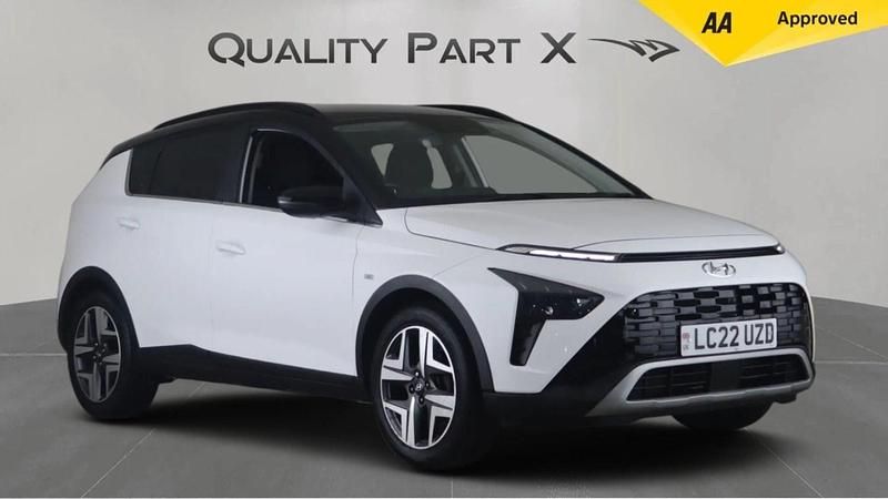 White Used 2022 Hyundai Bayon Ultimate SUV | £12,700 (Fair price) - Image 1/4