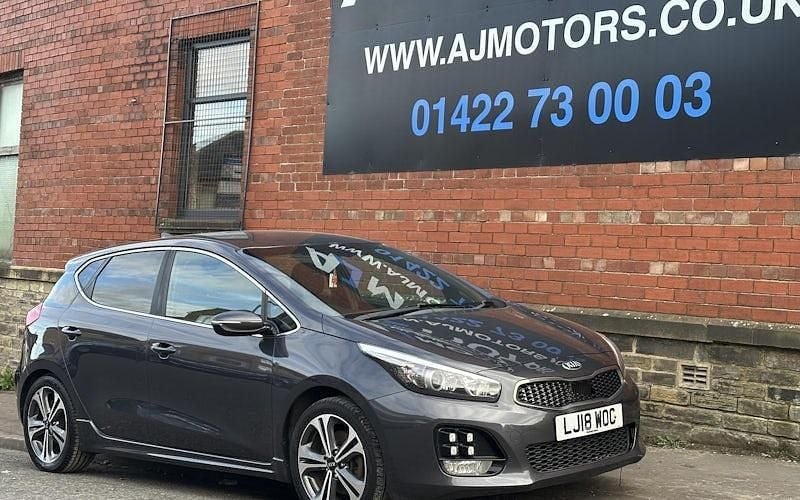 Used Kia Ceed GT-Line 136 HP (100 kW) 2018 Silver Hatchback