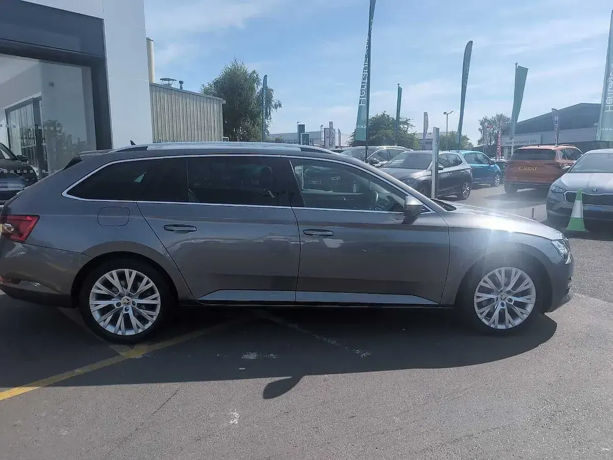 Used Skoda Superb SE L 110 HP (80 kW) 2023 Graphite grey metallic Estate