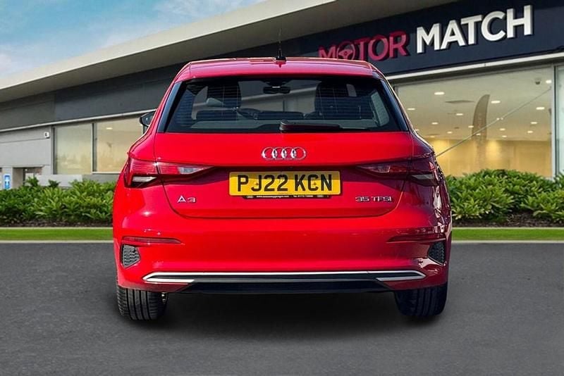 Used Audi A3 Sportback Sport 150 HP (110 kW) 2022 Red Hatchback