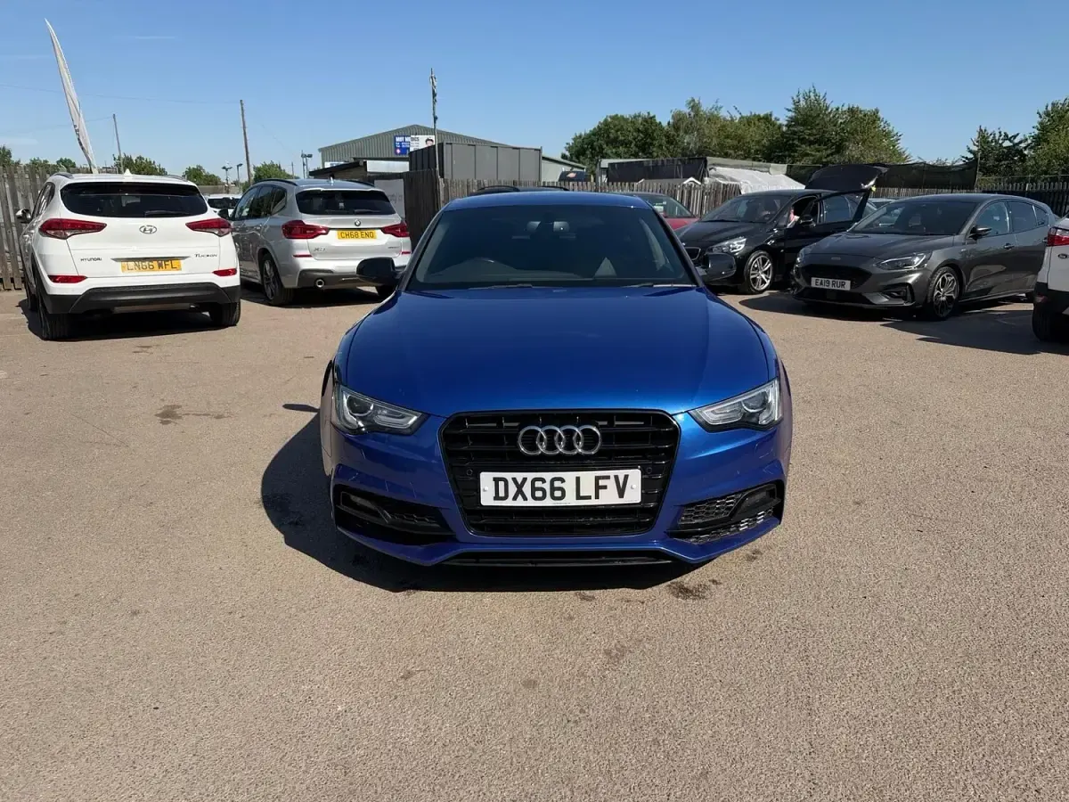 Used Audi A5 Black Edition 2016 Blue Coupe