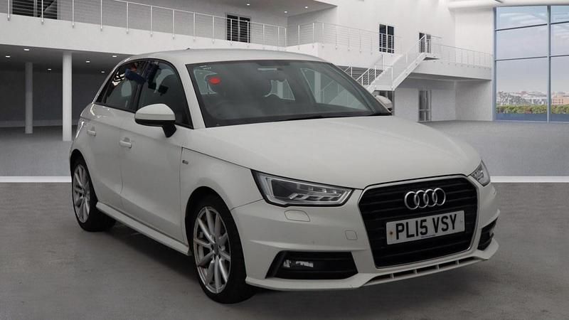 White Used 2015 Audi A1 Sportback S-Line Hatchback | £8,694 (Fair price) - Image 1/4